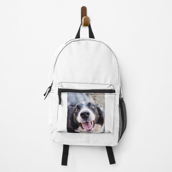 Item preview, Joyful Border Collie Dog Looking Up Happily designed and sold by VanGaldo.