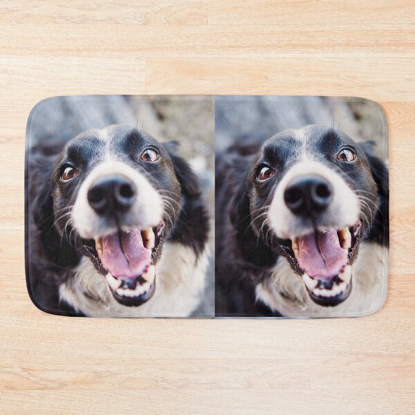 Item preview, Joyful Border Collie Dog Looking Up Happily designed and sold by VanGaldo.