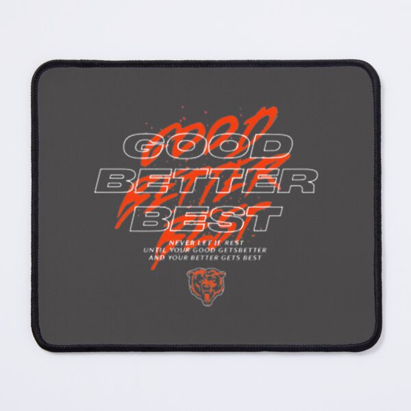 Item preview, Chicago Bears Inspired Good Better Best Typography Design designed and sold by Vermooud.