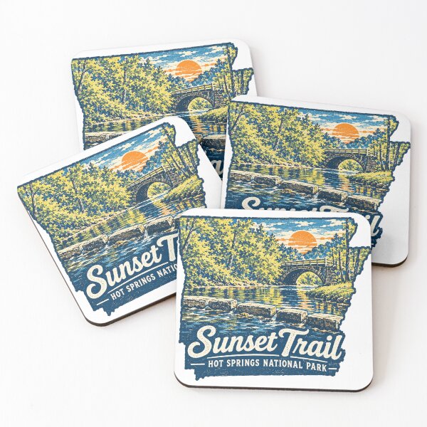Item preview, Sunset Trail (Hot Springs National Park Arkansas) designed and sold by clarkfraser.