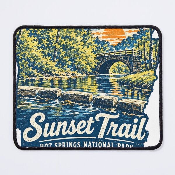 Item preview, Sunset Trail (Hot Springs National Park Arkansas) designed and sold by clarkfraser.