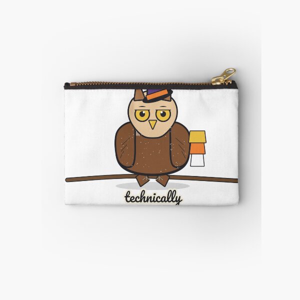 Item preview, Professionally Spooky, Casually Snacking - Funny Halloween Owl designed and sold by BooAndBloomCo.