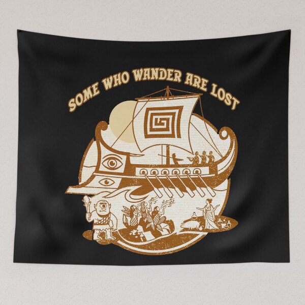 Item preview, Some Who Wander are Lost: Right Odysseus? designed and sold by hickhopshop.