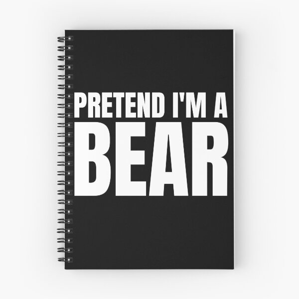 Item preview, Pretend I'm A Bear - Lazy Halloween Costume designed and sold by Vision Crafted.