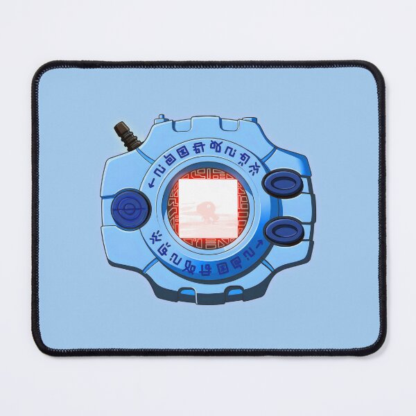 Item preview, Original blue Digivice digital monster illustration Edition designed and sold by sabartgunpla.