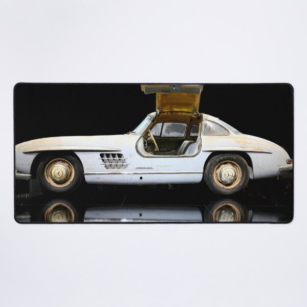 Item preview, 1954 Mercedes-Benz 300 SL Gullwing Barn Find designed and sold by Peter Kraaibeek Art Gallery.
