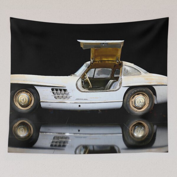Item preview, 1954 Mercedes-Benz 300 SL Gullwing Barn Find designed and sold by Peter Kraaibeek Art Gallery.