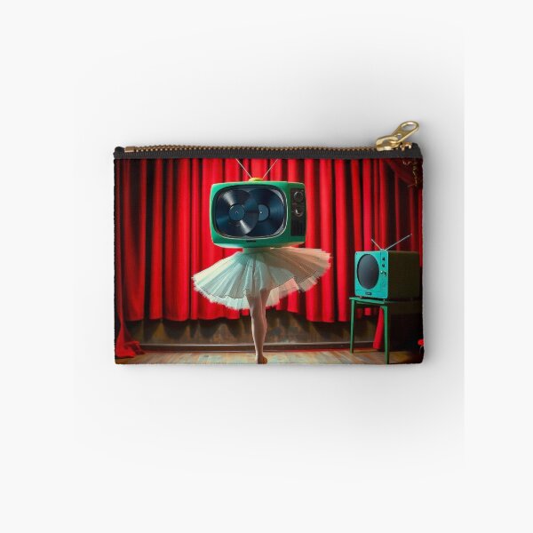 Item preview, Surreal TV Ballerina Stage Cinema Movie Poster designed and sold by Cine8.