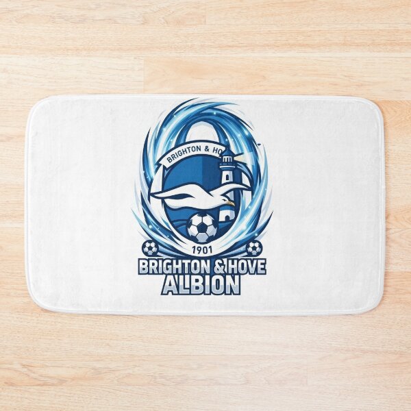 Item preview, Brighton and Hove Albion FC Retro Crest designed and sold by annaarthk.