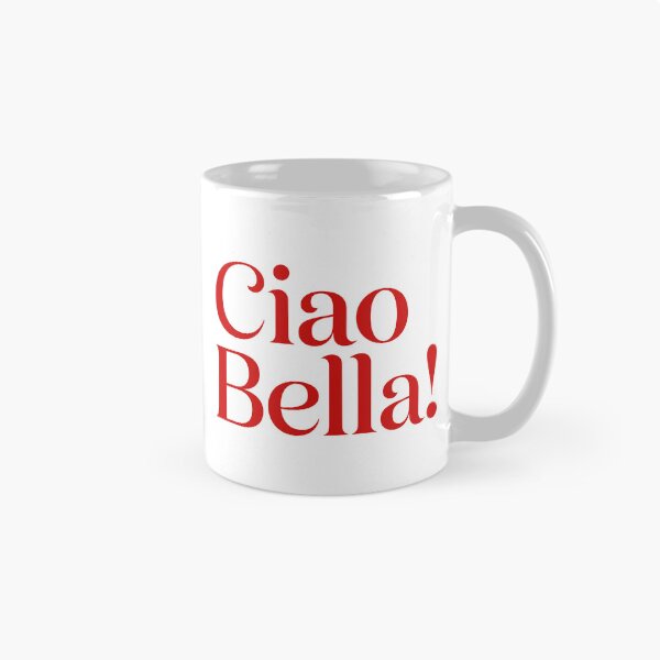 Item preview, Ciao Bella Italian Typography Poster designed and sold by NonnaWorks.