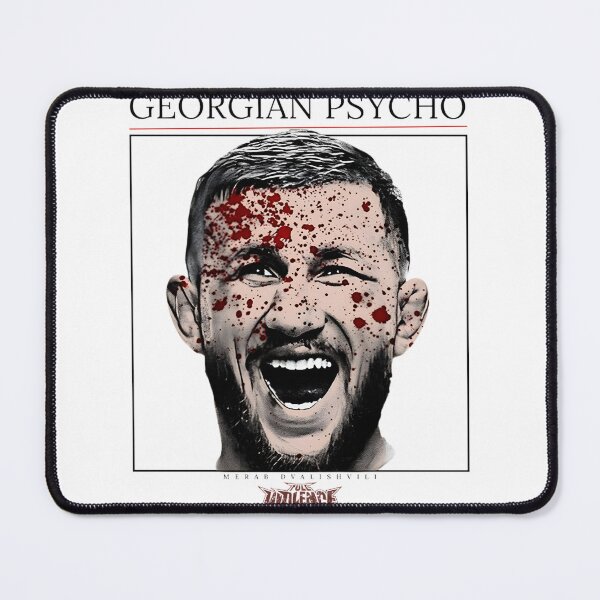Item preview, Merab Dvalishvili Inspired Georgian Psycho MMA Fighter Design designed and sold by Wiafu.