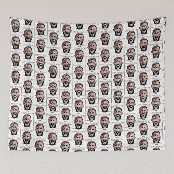 Item preview, Merab Dvalishvili Inspired Georgian Psycho MMA Fighter Design designed and sold by Wiafu.
