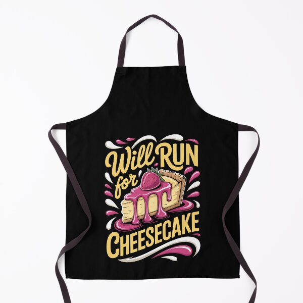 Item preview, WILL RUN FOR CHEESECAKE designed and sold by jkrphoto.