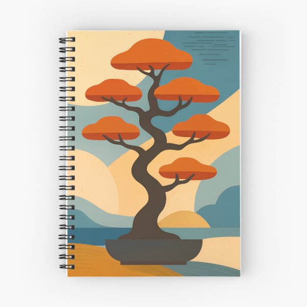 Item preview, Bonsai Illustration – Peaceful Zen Garden designed and sold by GalleryKauffeld.