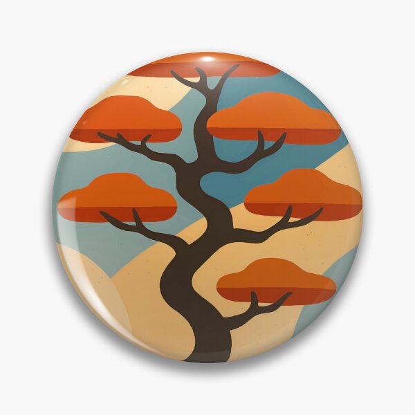 Item preview, Bonsai Illustration – Peaceful Zen Garden designed and sold by GalleryKauffeld.
