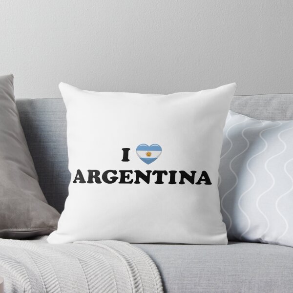 Item preview, I Love Argentina / I Heart Argentina (Black text with flag heart) designed and sold by STUDIO-72.