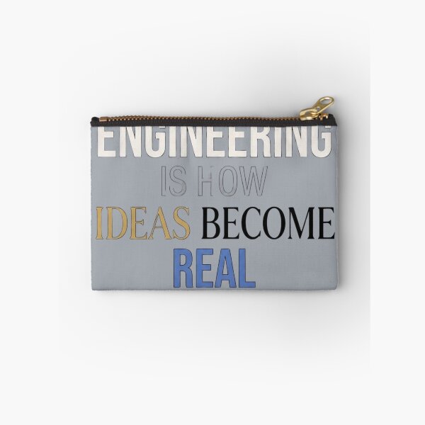 Item preview, Engineering Is How Ideas Become Real Engineer designed and sold by Amr Darwish Graphic designer.