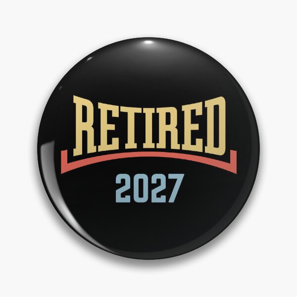 Item preview, Retired 2027 (Retiree / Pensioner / Concave / 4C) designed and sold by MrFaulbaum.
