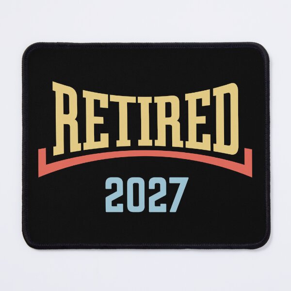 Item preview, Retired 2027 (Retiree / Pensioner / Concave / 4C) designed and sold by MrFaulbaum.