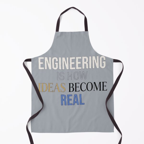 Item preview, Engineering Is How Ideas Become Real Engineer designed and sold by Amr Darwish Graphic designer.