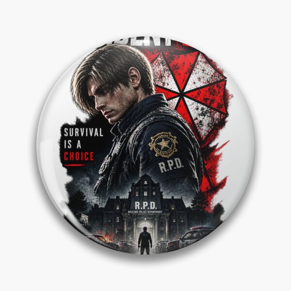Item preview, Resident Evil Inspired Survival Is a Choice Redesign Artwork designed and sold by SilverNox.