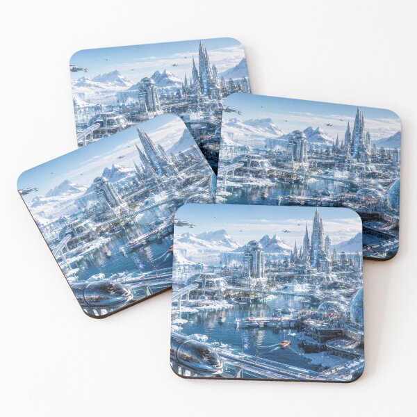 Item preview, Antarctic Metropolis designed and sold by cryolith7454.