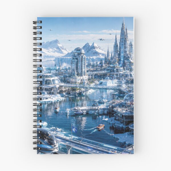 Item preview, Antarctic Metropolis designed and sold by cryolith7454.