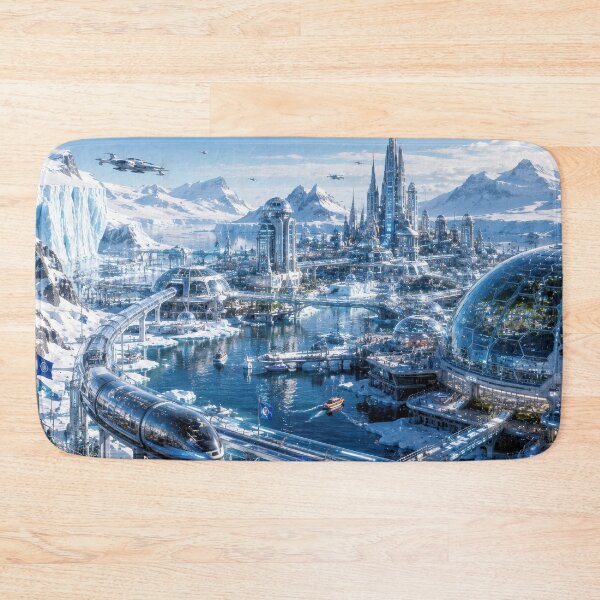 Item preview, Antarctic Metropolis designed and sold by cryolith7454.