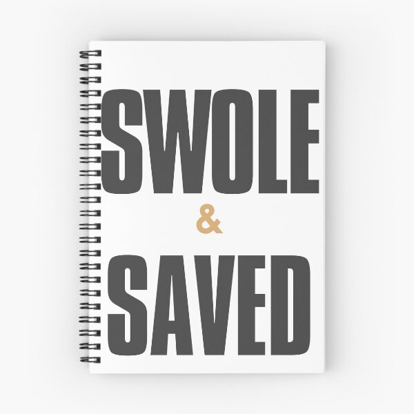 Item preview, Swole & Saved Shirt | Funny Christian Gym Tee designed and sold by guchieworldcollection.