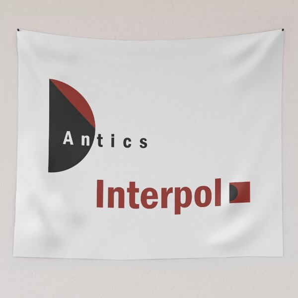 Item preview, Interpol Antics Indie Rock Band Album Art designed and sold by THE MODA STEREO.