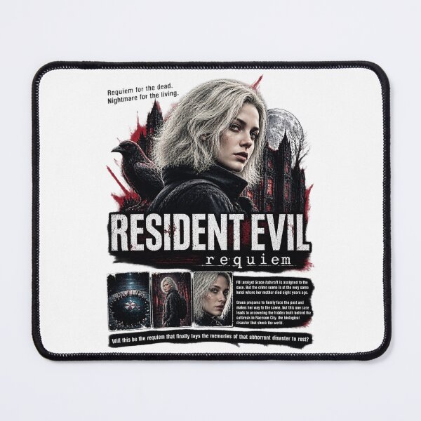 Item preview, Resident Evil Requiem Inspired Horror Game Design Redesign designed and sold by SilverNox.