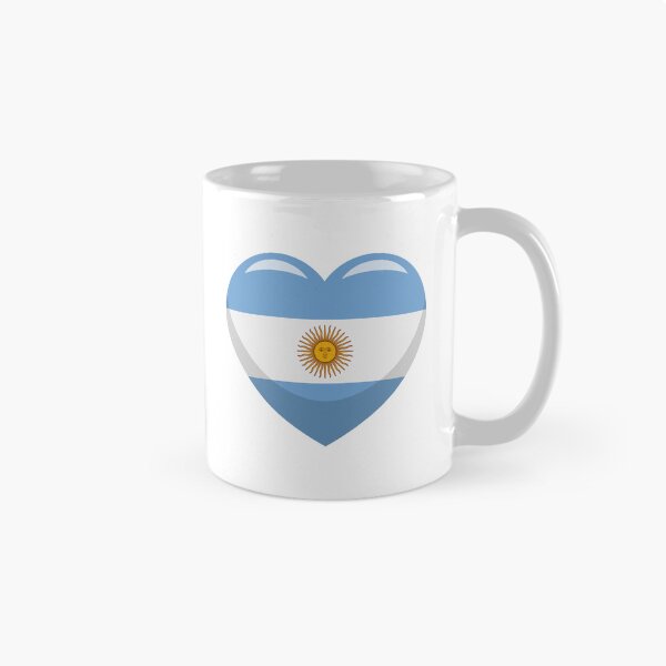 Item preview, Argentina Flag Heart / I Love Argentina (On White) designed and sold by STUDIO-72.