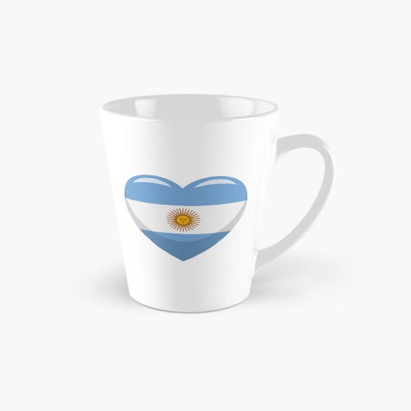 Item preview, Argentina Flag Heart / I Love Argentina (On White) designed and sold by STUDIO-72.