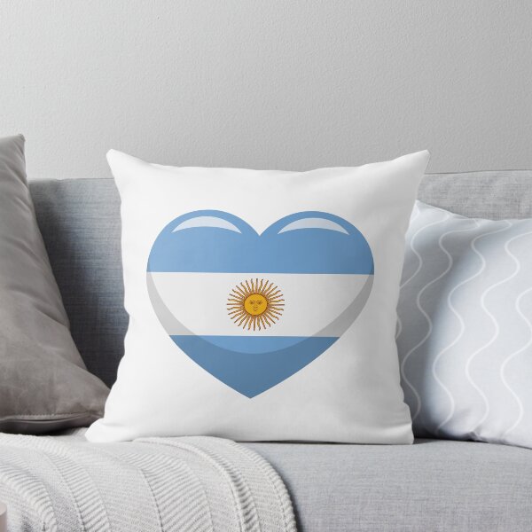 Item preview, Argentina Flag Heart / I Love Argentina (On White) designed and sold by STUDIO-72.