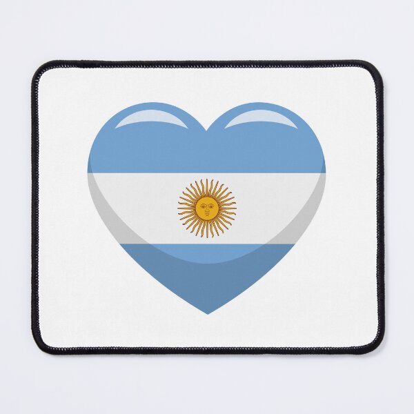 Item preview, Argentina Flag Heart / I Love Argentina (On White) designed and sold by STUDIO-72.
