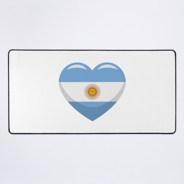 Item preview, Argentina Flag Heart / I Love Argentina (On White) designed and sold by STUDIO-72.