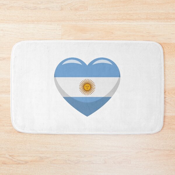 Item preview, Argentina Flag Heart / I Love Argentina (On White) designed and sold by STUDIO-72.