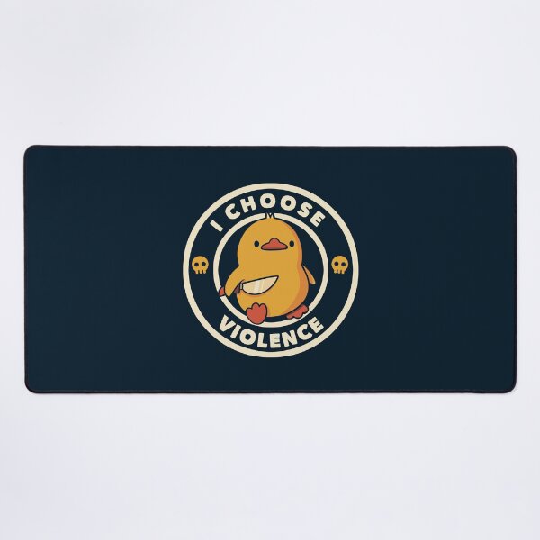 Item preview, I Choose Violence Funny Duck 2026 designed and sold by Tobe Fonseca®.