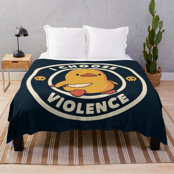 Item preview, I Choose Violence Funny Duck 2026 designed and sold by Tobe Fonseca®.