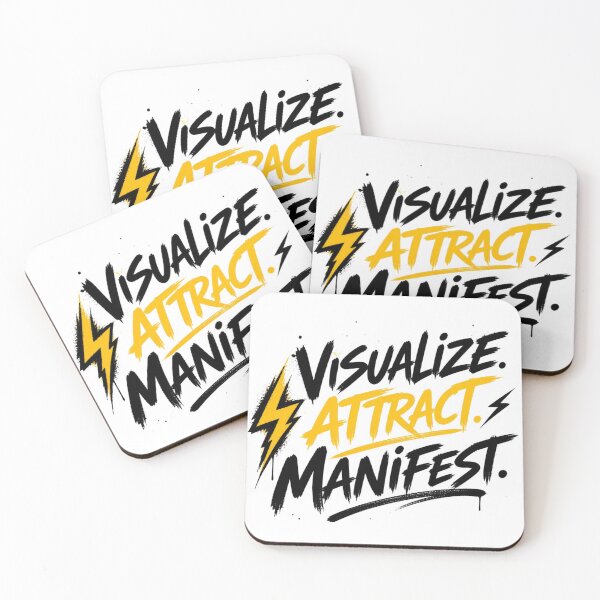 Item preview, Visualize Attract Manifest Streetwear Typography Design designed and sold by Lespribos .