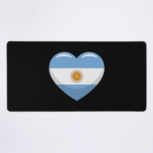 Item preview, Argentina Flag Heart / I Love Argentina (On Black) designed and sold by STUDIO-72.