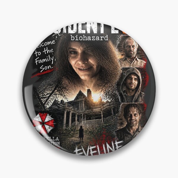 Item preview, Resident Evil Inspired Baker Family Horror Gaming Fan Art Redesign designed and sold by SilverNox.