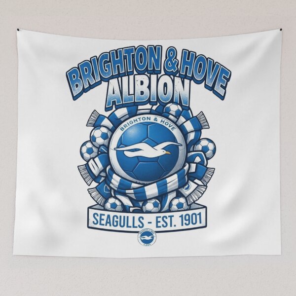 Item preview, Brighton and Hove Albion Seagulls Crest designed and sold by annaarthk.