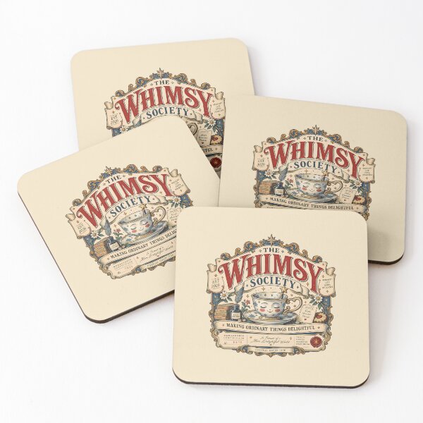 Item preview, The Whimsy Society Vintage Membership Certificate designed and sold by goldzilla.studio.