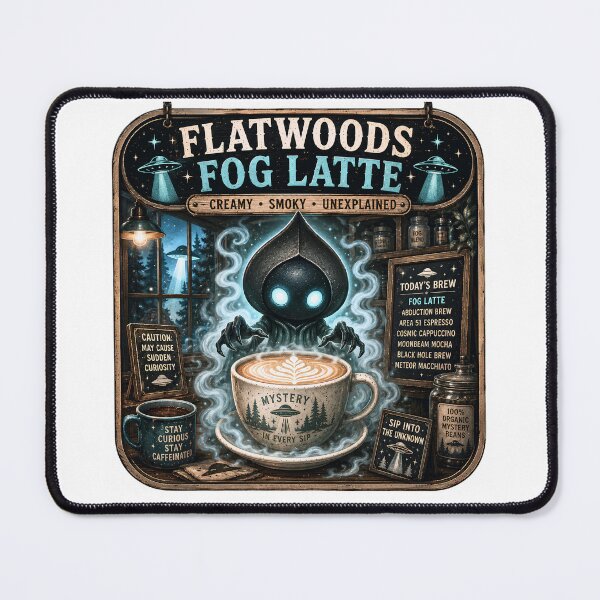 Item preview, Flatwoods Fog Latte designed and sold by happycottage.