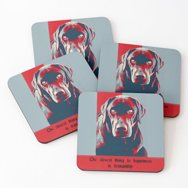 Item preview, Tranquility & Happiness - Dog Pop Art designed and sold by Psychological Art.
