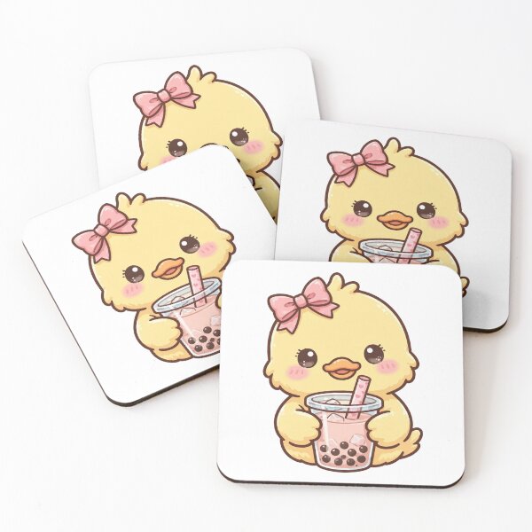 Item preview, Cute boba duck designed and sold by priyankajustine.