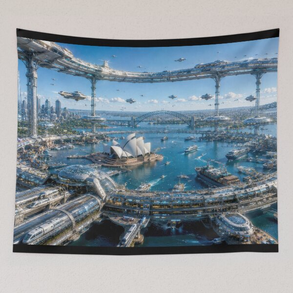 Item preview, Sydney Orbital Port designed and sold by cryolith7454.
