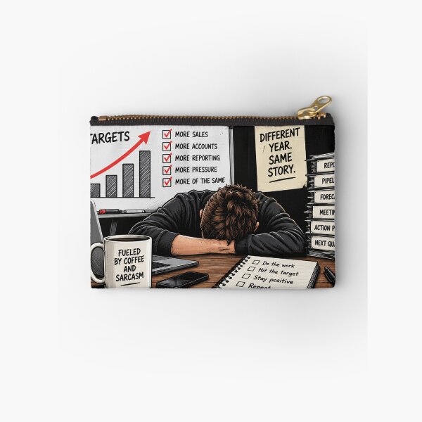 Item preview, Higher Targets Same Salary – Funny Sales Work Humor Design designed and sold by KeeganDykes.