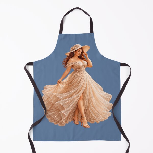 Item preview, Grace - Elegant Golden Lady in Vintage Style designed and sold by CzipipitoStudio.